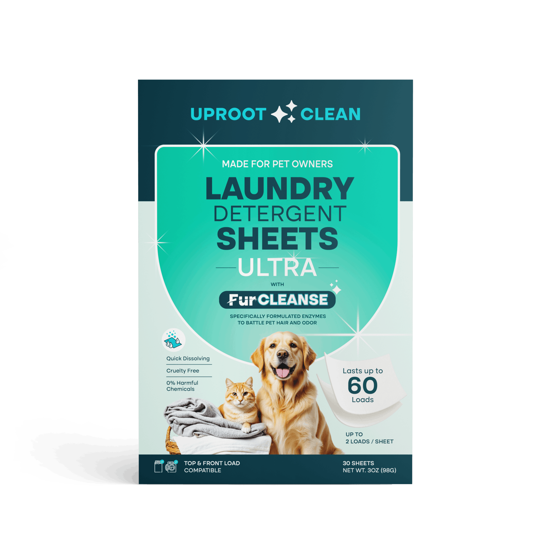 Uproot Clean Laundry Detergent Sheets - Image 9