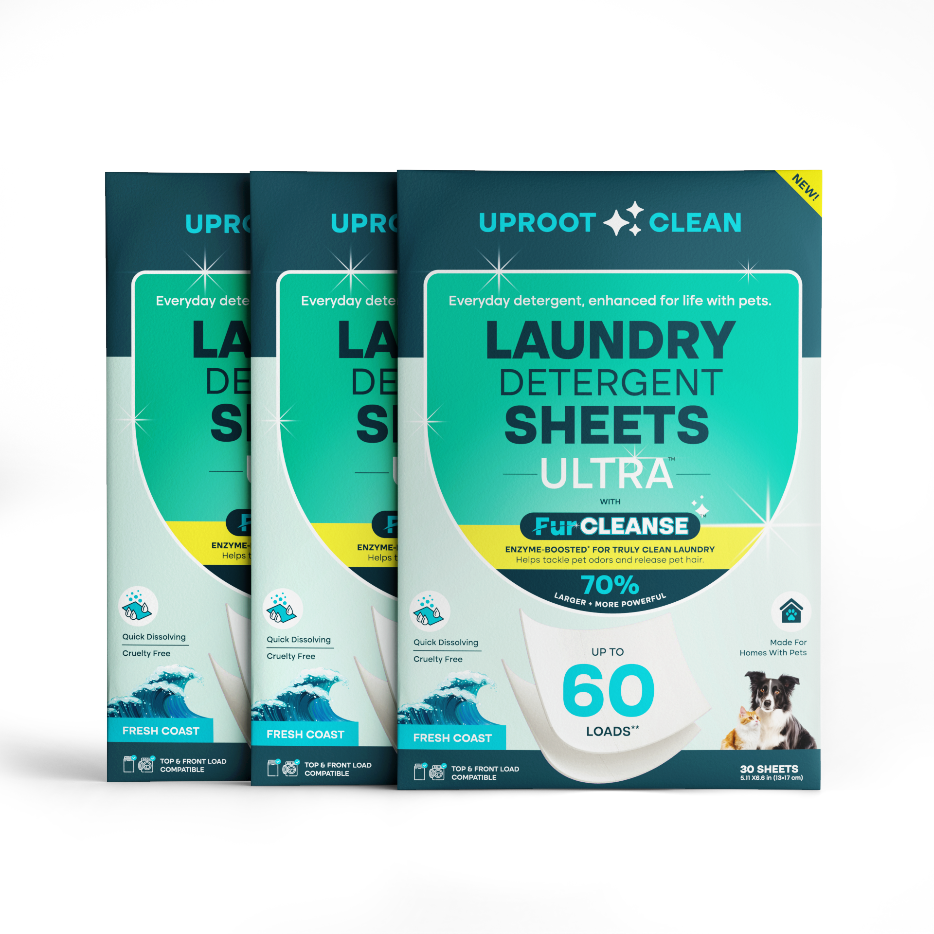 Uproot Clean Laundry Detergent Sheets - Image 15